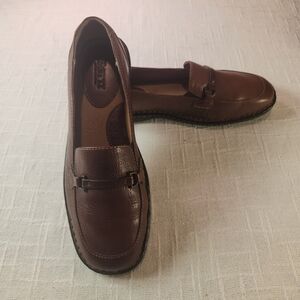 Brown Leather Loafers